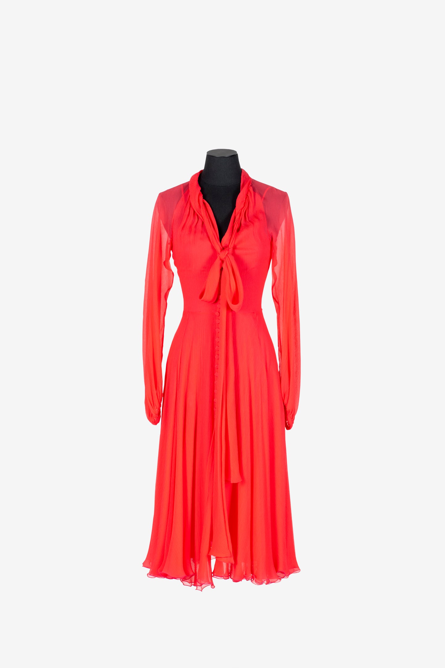 Abito Luisa Beccaria in chiffon di seta