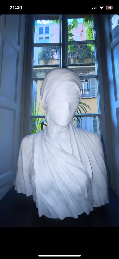 Lady Moiré mezzo busto