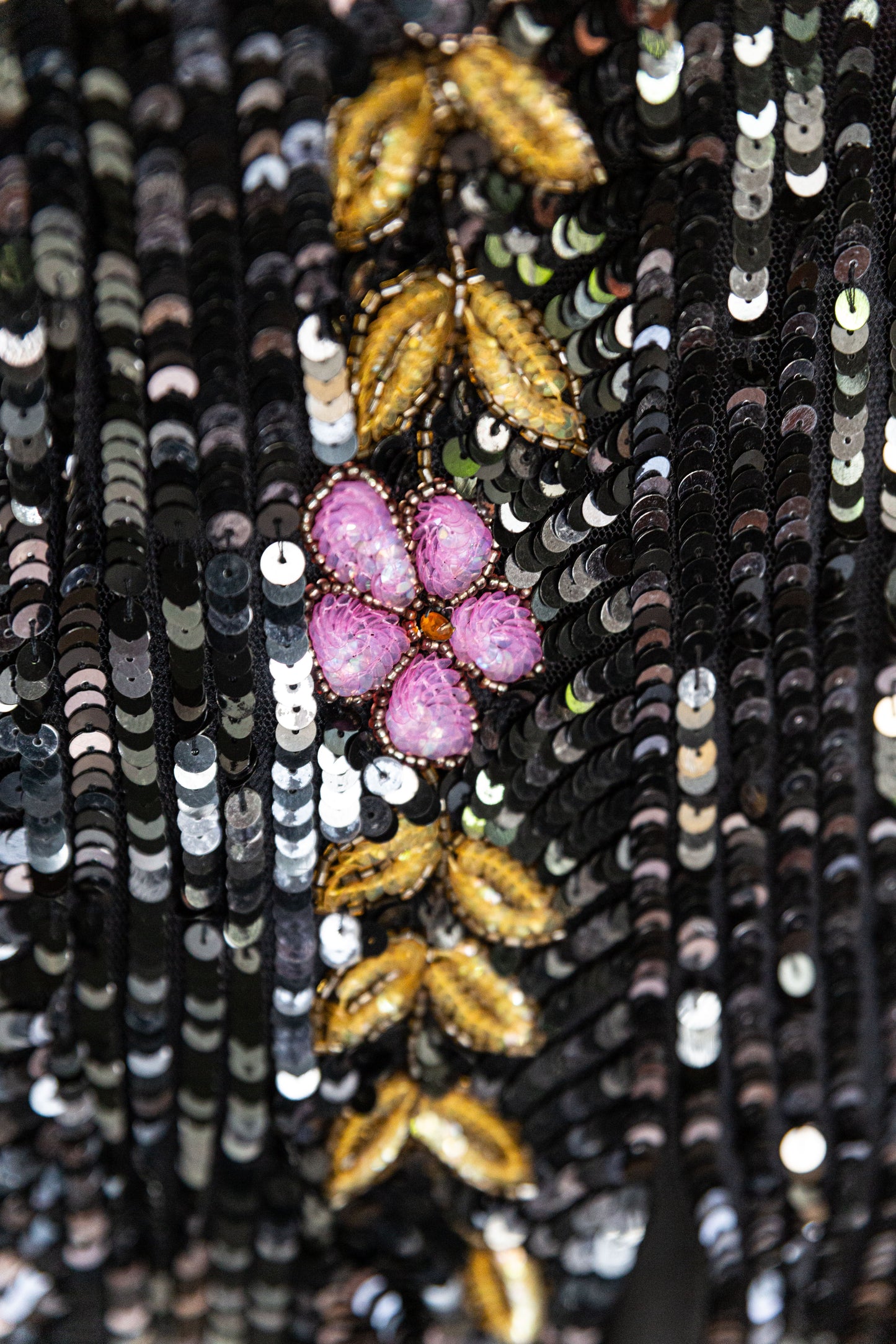 Abito nero paillettes donna Blumarine
